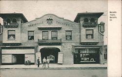 Marysville Theatre California Postcard Postcard Postcard