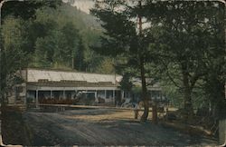 The Toll House on St Helena Mountain, Napa County Postcard