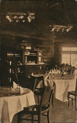 Grill Room, Pebble Beach Lodge, Monterey County Postcard