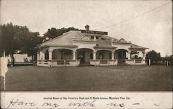 Junction House At San Francisco Road and El Monte Avenue Mountain View, CA Postcard Postcard Postcard