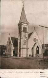 St. Joseph's Church Mountain View, CA Postcard Postcard Postcard