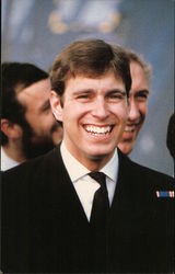 Prince Andrew of Great Britain Royalty Postcard Postcard Postcard