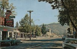 Street scene Postcard