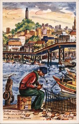Fisherman's Wharf Postcard