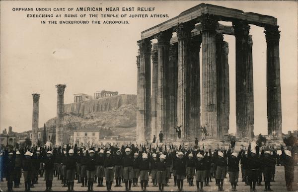 Orphan's under care of American near east relief Rome Italy