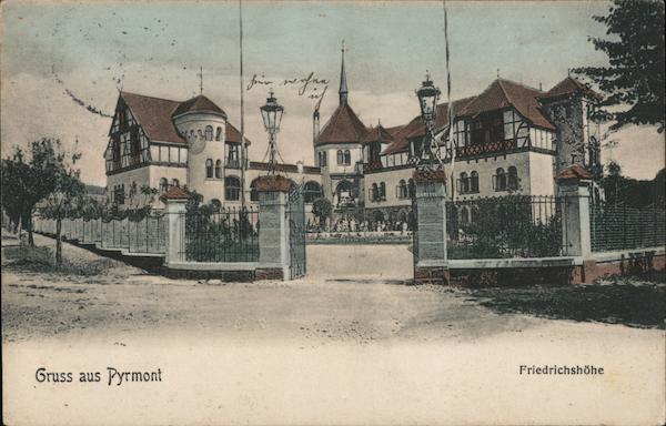 Gruss aus Pyrmont Bad Pyrmont Germany