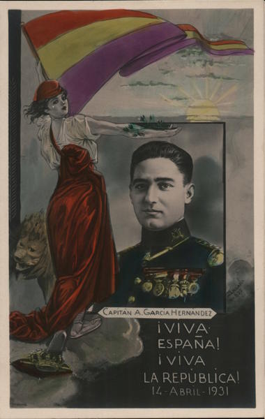 Captain Ángel García Hernández, Hero of the Second Spanish Republic Spain