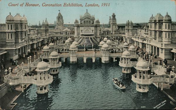 Court of Honour, Coronation Exhibition, London 1911 England