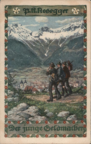 P K Rosegger der junge geldmacher Germany