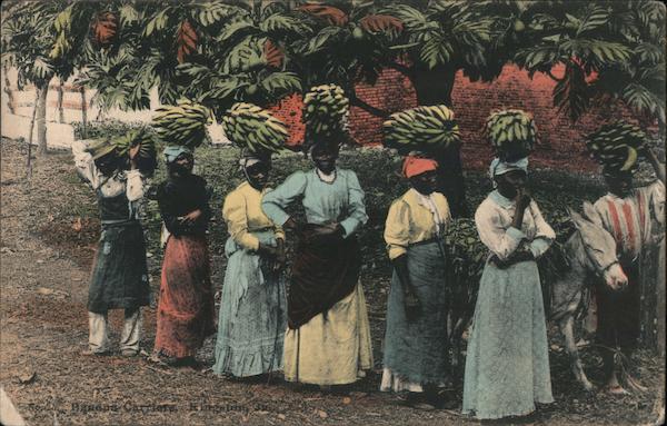 Banana carriers Jamaica H.S. Duperly