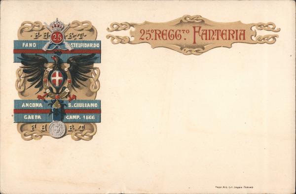 25° REGGIMENTO FONTERIA Torino IT Italia Italy