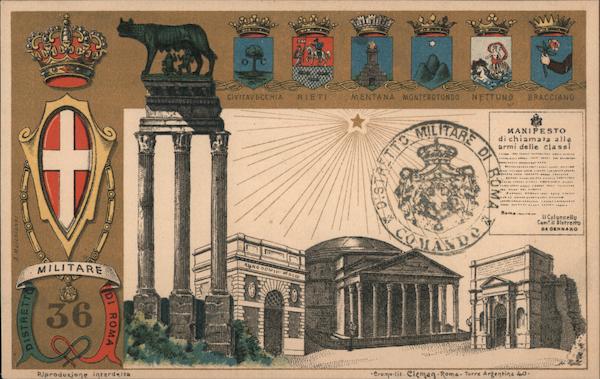 Distretto militare di roma Italy