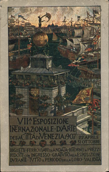 VII Esposione Internazionale D'Arte Della Citta Di Venezia 1907 Venice Italy