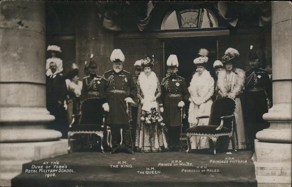 At The Duke of York's Royal Military School, 1908