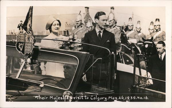 Their Majesties' Visit to Calgary, May 26, 1939. Royalty