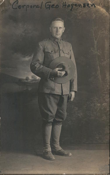 Corporal Geo Hogensen World War I