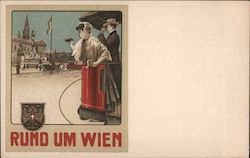 Rund Um Wein Postcard