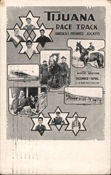 Tijuana Race Track Postcard