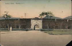 Isabel Gate, Manila - Philippines Postcard