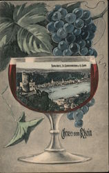 Greetings from Rhine Postcard
