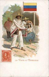 La poste au Venezuela Postcard