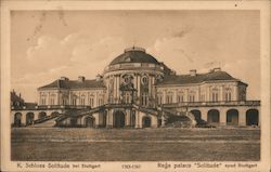 Solitude Castle in Stuttgart Germany Postcard Postcard Postcard