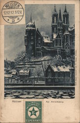 Meissen Albrechtsburg Castle Postcard