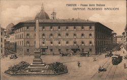 Firenze - Piazza Unità Italiana Postcard