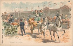 Bataille de Fleurs Postcard