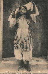 Scenes et Types - Yamina Danseuse Mauresque Postcard