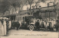 Hotel du Chabet Kherrata, Algeria Africa A. Caravano Postcard Postcard Postcard