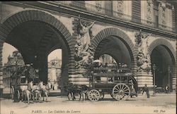 Les Guichets du Louvre Postcard