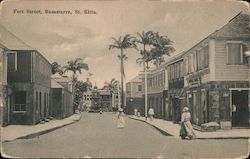 Fort Street, Basseterre, St. Kitts Saint Kitts and Nevis Caribbean Islands Postcard Postcard Postcard