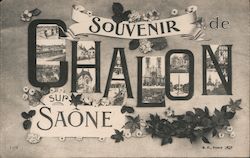 Souvenir de Chalon-sur-Saône Postcard