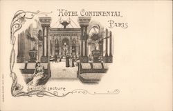 Hotel Continental Paris Postcard