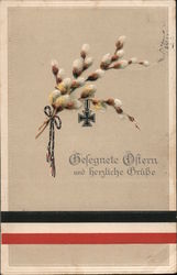 Fefegnete Oftern und herzliche Brube Postcard