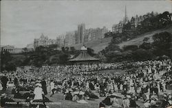 Princes Street Gardens Postcard
