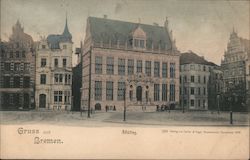 Gruss aus Bremen Postcard
