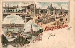 Amsterdam Netherlands Postcard Postcard Postcard