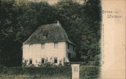 Gruss aus Weimar Postcard