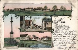 Gruss aus Schlattein (Bavaria) Postcard
