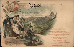 Gruss aus den Bergen Bern, Switzerland Postcard Postcard Postcard