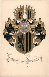 Crus aus Dresden - Greetings from Dresden Postcard