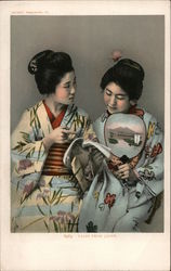 Tales from Japan - Two Geishas Postcard