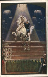 International Horse Show, Olympia London Postcard