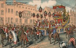 Greetings from the Cologne Carnival, Gürzenich Banquet Hall Postcard