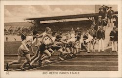 Olympische Spelen 1928, 800 Meter Dames Finale Netherlands Postcard Postcard Postcard