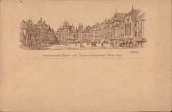 International Musik and Theater - Ausstellung, Wien Postcard