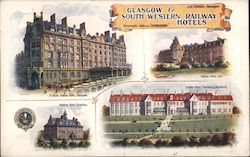 Glassgow & South Western Railways Hotels Glasgow, Scotland Postcard Postcard Postcard