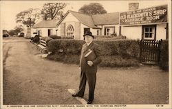 R. Rennison Who Has Conducted 5,147 Marriages Gretna Green, United Kingdom Postcard Postcard Postcard